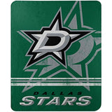 The Northwest Company NHL Dallas Stars Fleece Throw Blanket, 50" x 60", Fade Away