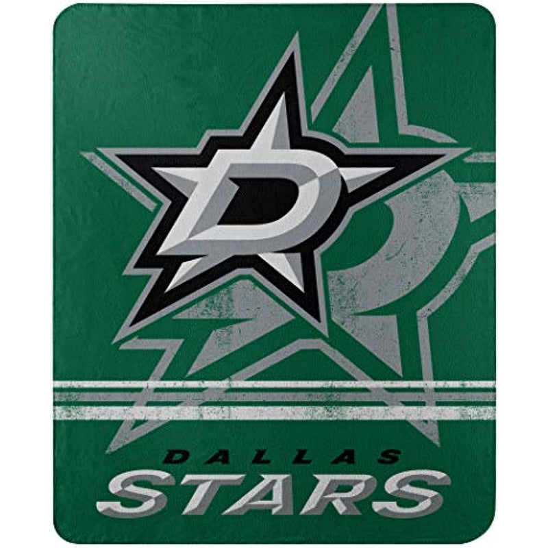 The Northwest Company NHL Dallas Stars Fleece Throw Blanket, 50" x 60", Fade Away