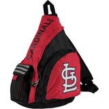 Northwest Officially Licensed MLB Leadoff Style Sling Backpack (St. Louis Cardinals)