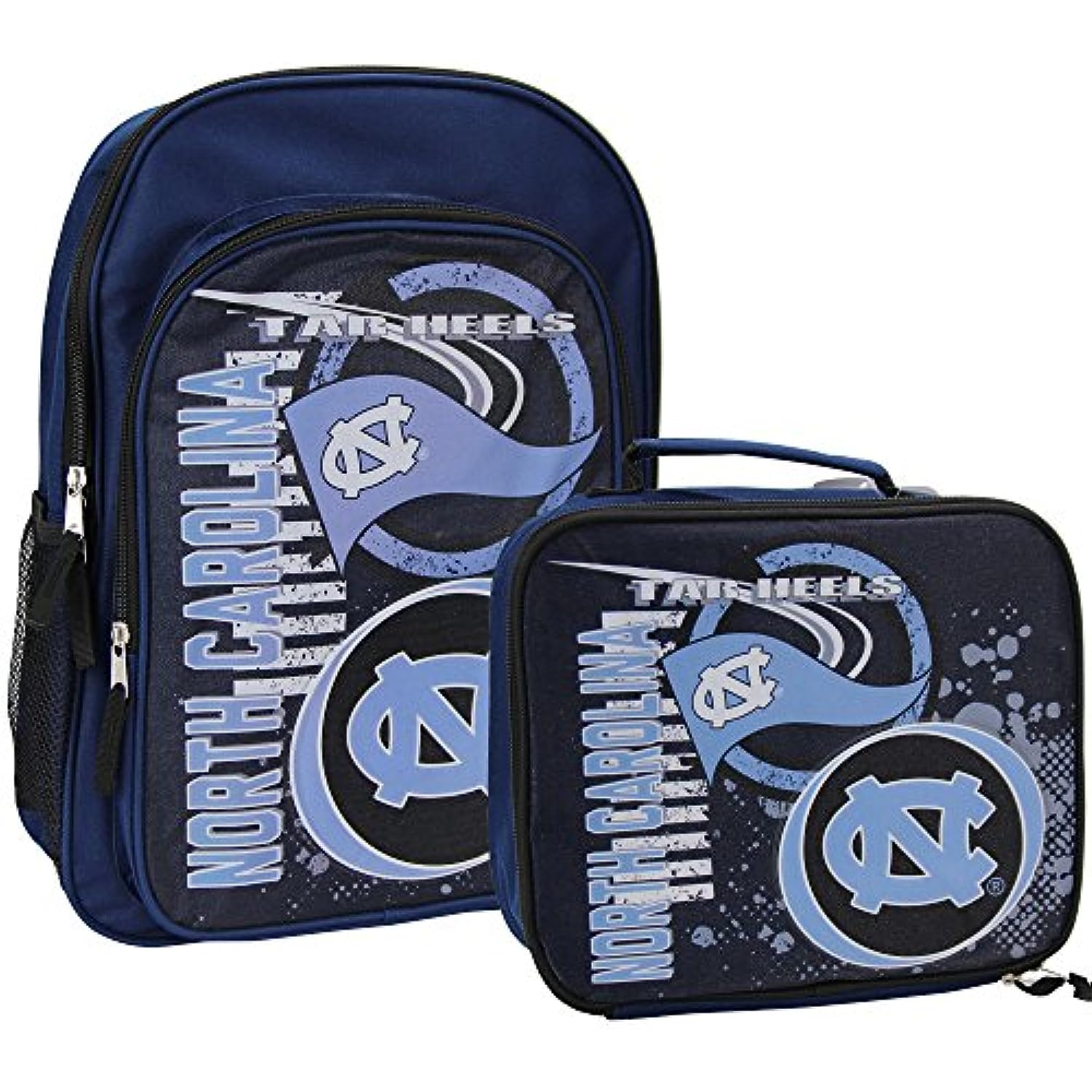 The Northwest Company NCAA Accelerator Back Pack & Lunch Box Set (North Carolina Tar Heels)