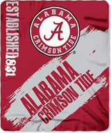 Boelter Brands Licensed NCAA Collegiate Fan Bundle includes Water Bottle and Fleece Blanket (Alabama Crimson Tide)