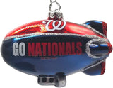 MLB Glitter Blimp Ornament (Washington Nationals)