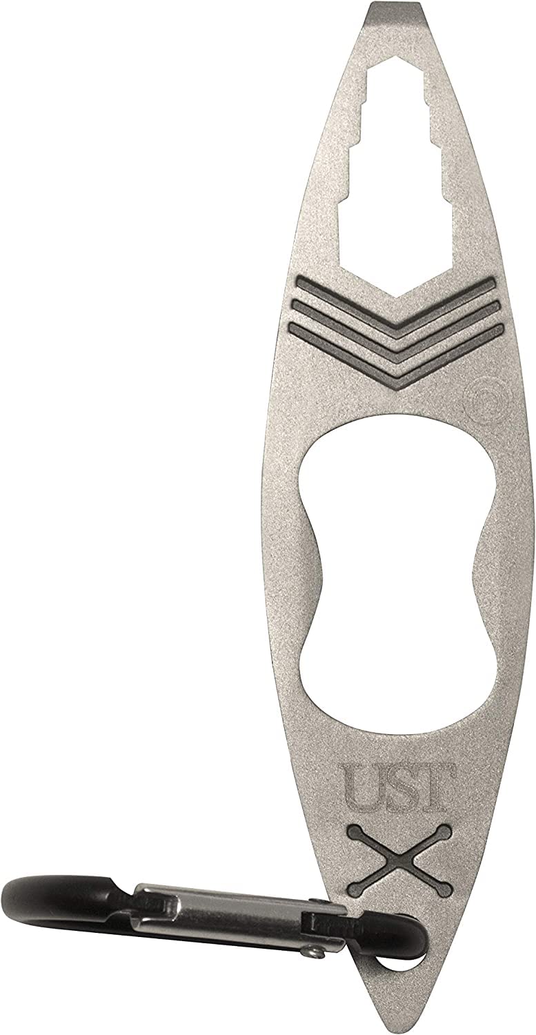 ust Tool-a-Long Carabiner Clip Multi-Tool Bundle Featuring a Themed Collection of Compact Stainless Steel Tools! (Travel, Trek, Transport)