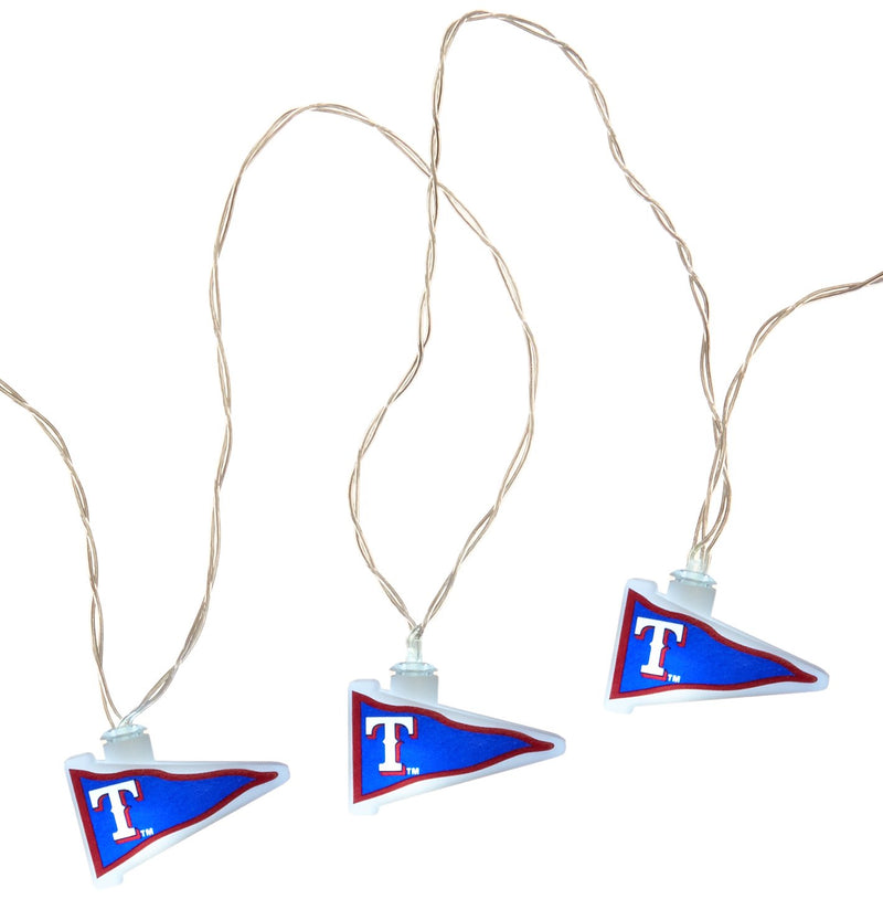 MLB Texas Rangers LED Pennant Party Lights