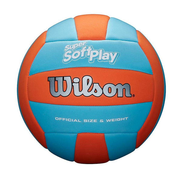 WILSON Super Soft Play Volleyball - Orange/Blue