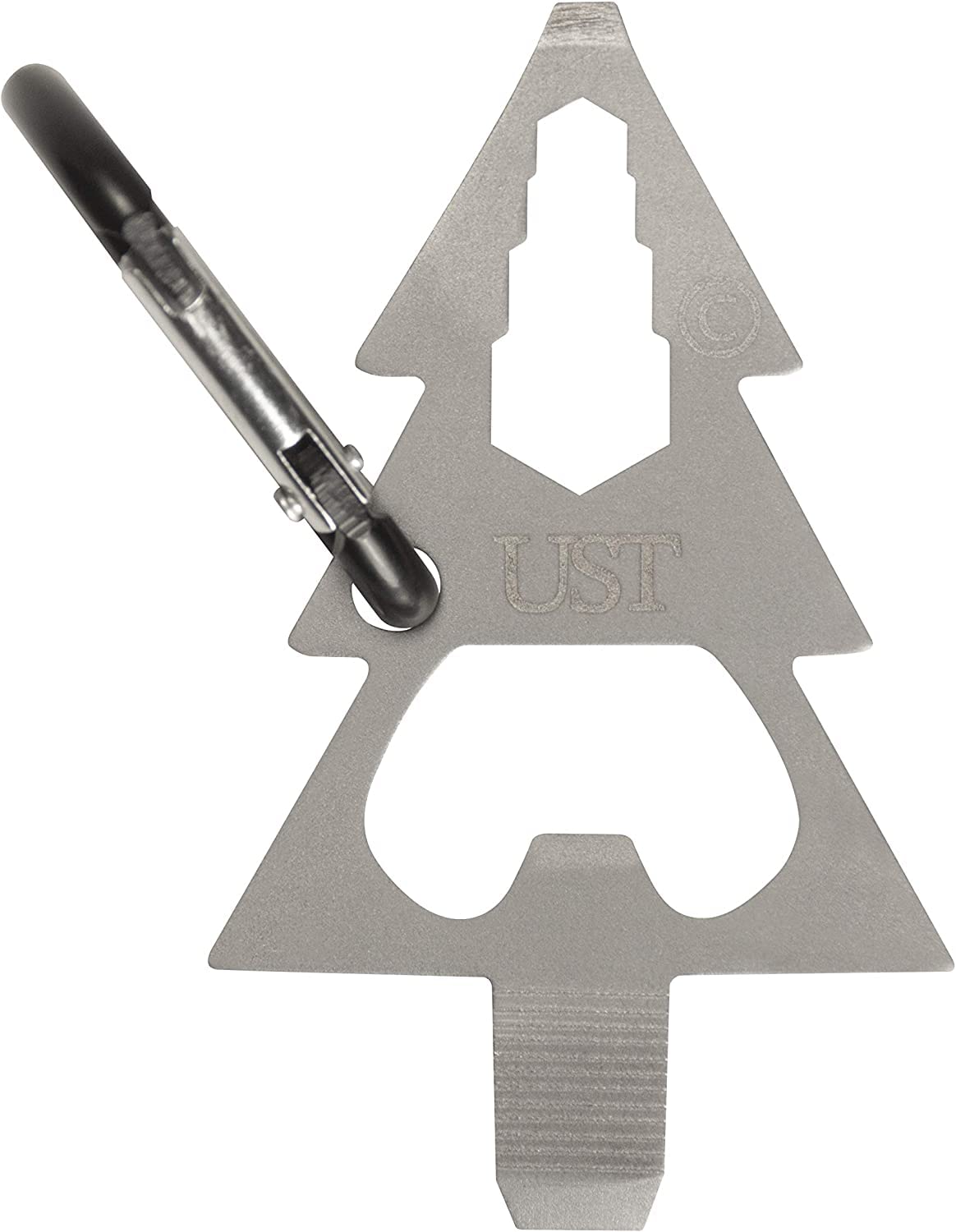 ust Tool-a-Long Carabiner Clip Multi-Tool Bundle Featuring a Themed Collection of Compact Stainless Steel Tools! (Camping 101)