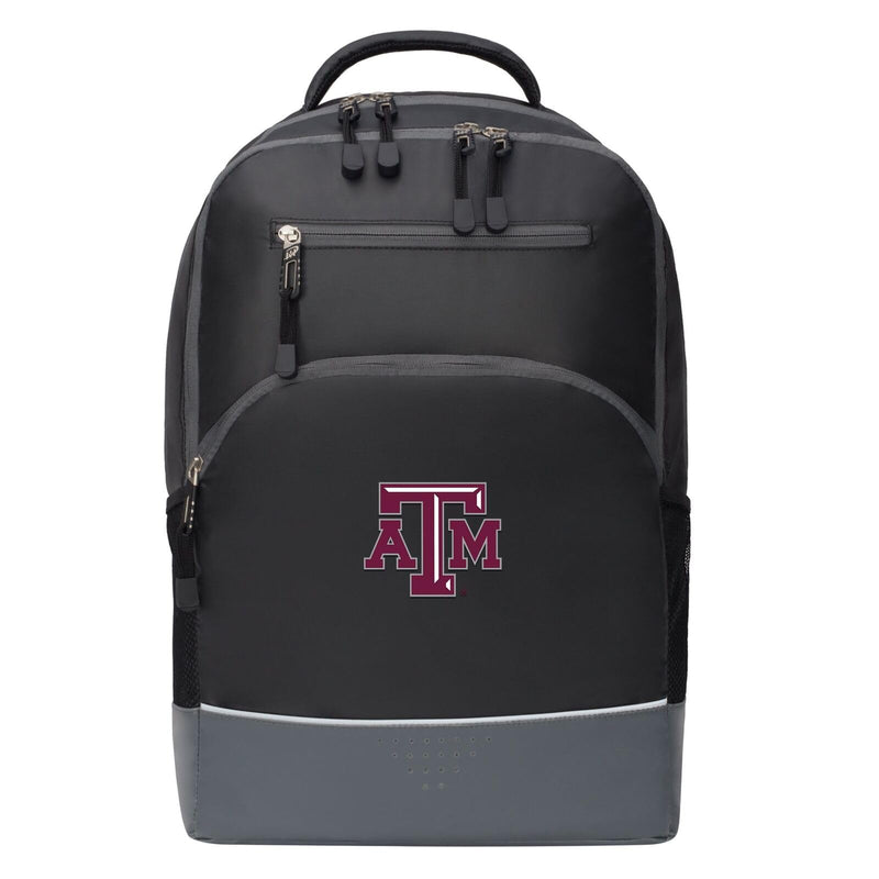 Northwest NCAA Alliance Backpack, Classic Black & Grey with Team Logo 19" x 7" x 12" (Texas A&M Aggies)