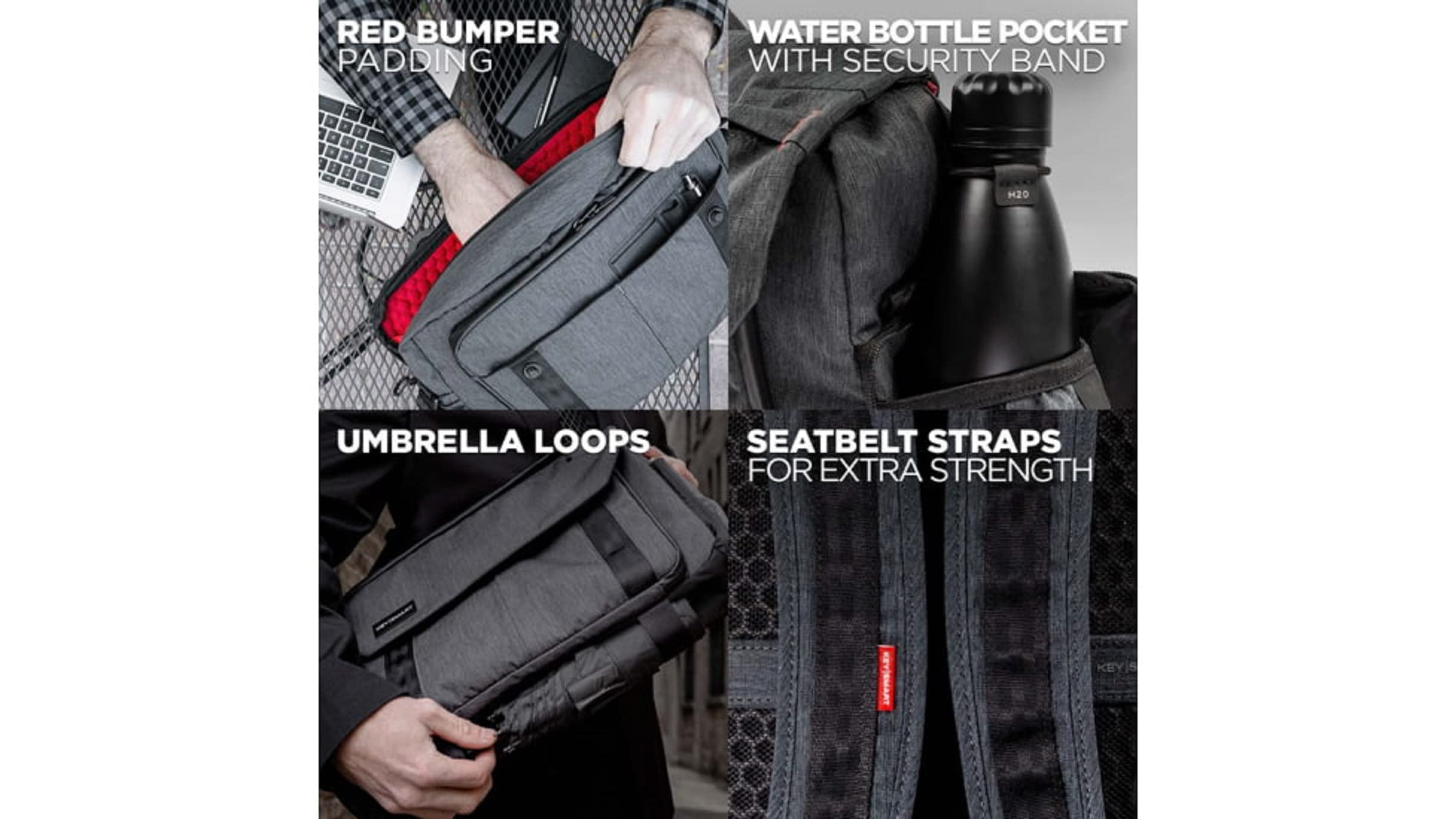 Urban Union Hybrid Messenger Bag