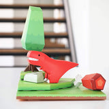 HALFTOYS: My Cute and Crafty Pet Dinosaur, T-Rex (Craft, Magnet, Puzzle, Play and Display!)