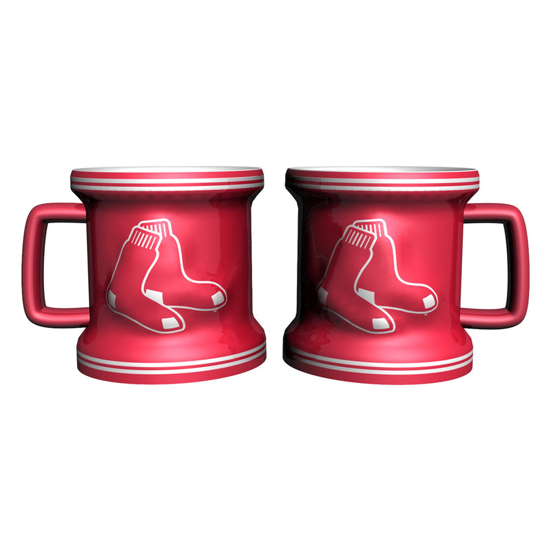 Boelter Brands MLB Boston Red Sox Sculpted Mini Mug (2-Pack)