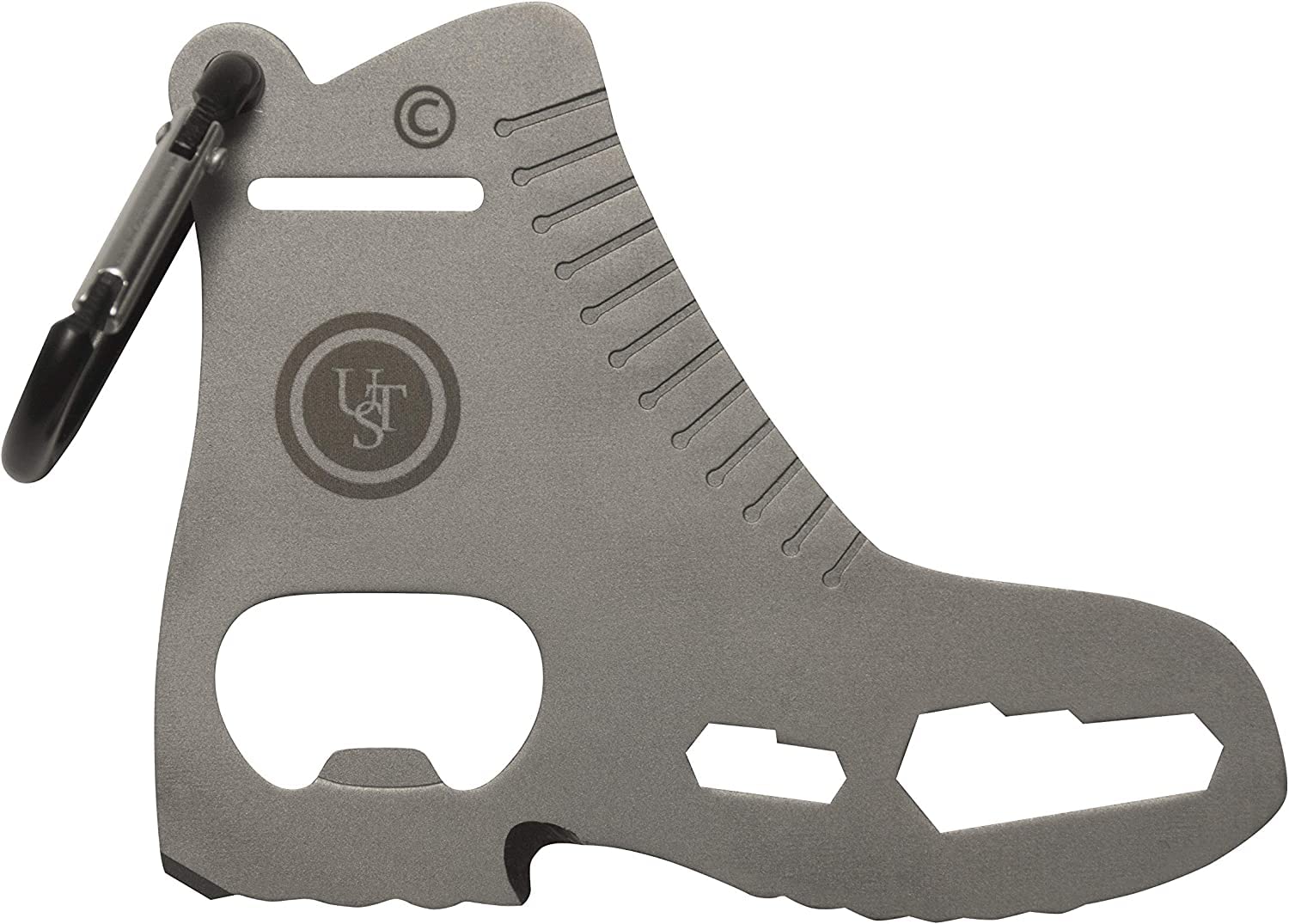 ust Tool-a-Long Carabiner Clip Multi-Tool Bundle Featuring a Themed Collection of Compact Stainless Steel Tools! (Travel, Trek, Transport)