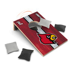 SOAR NCAA Tabletop Cornhole Game and Bluetooth Speaker, Louisville Cardinals