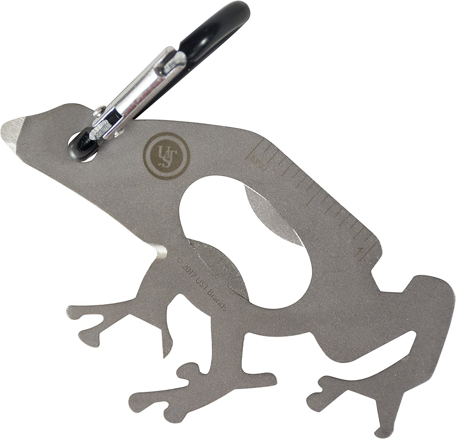 ust Tool-a-Long Carabiner Clip Multi-Tool Bundle Featuring a Themed Collection of Compact Stainless Steel Tools! (Down by The River)