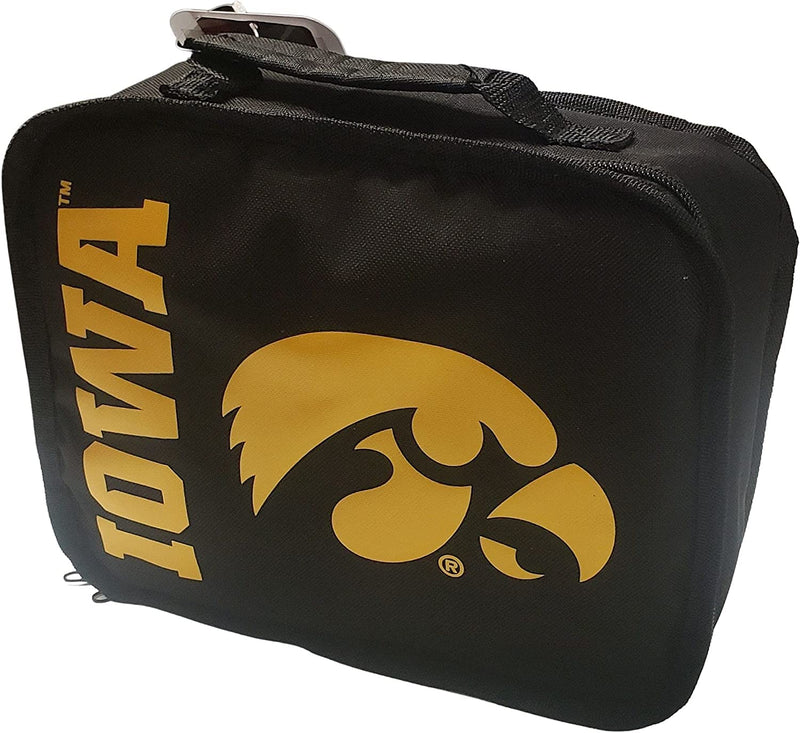 Northwest NCAA Overnight Travel Combo includes Shoulder Backpack and Insulated Lunch/Toiletry Bag (Iowa Hawkeyes)