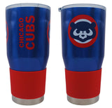 Boelter Brands Licensed MLB Alternate Style Stainless Steel Double Wall Vacuum Insulated Game Day Ultra 30oz Travel Tumbler (Chicago Cubs)