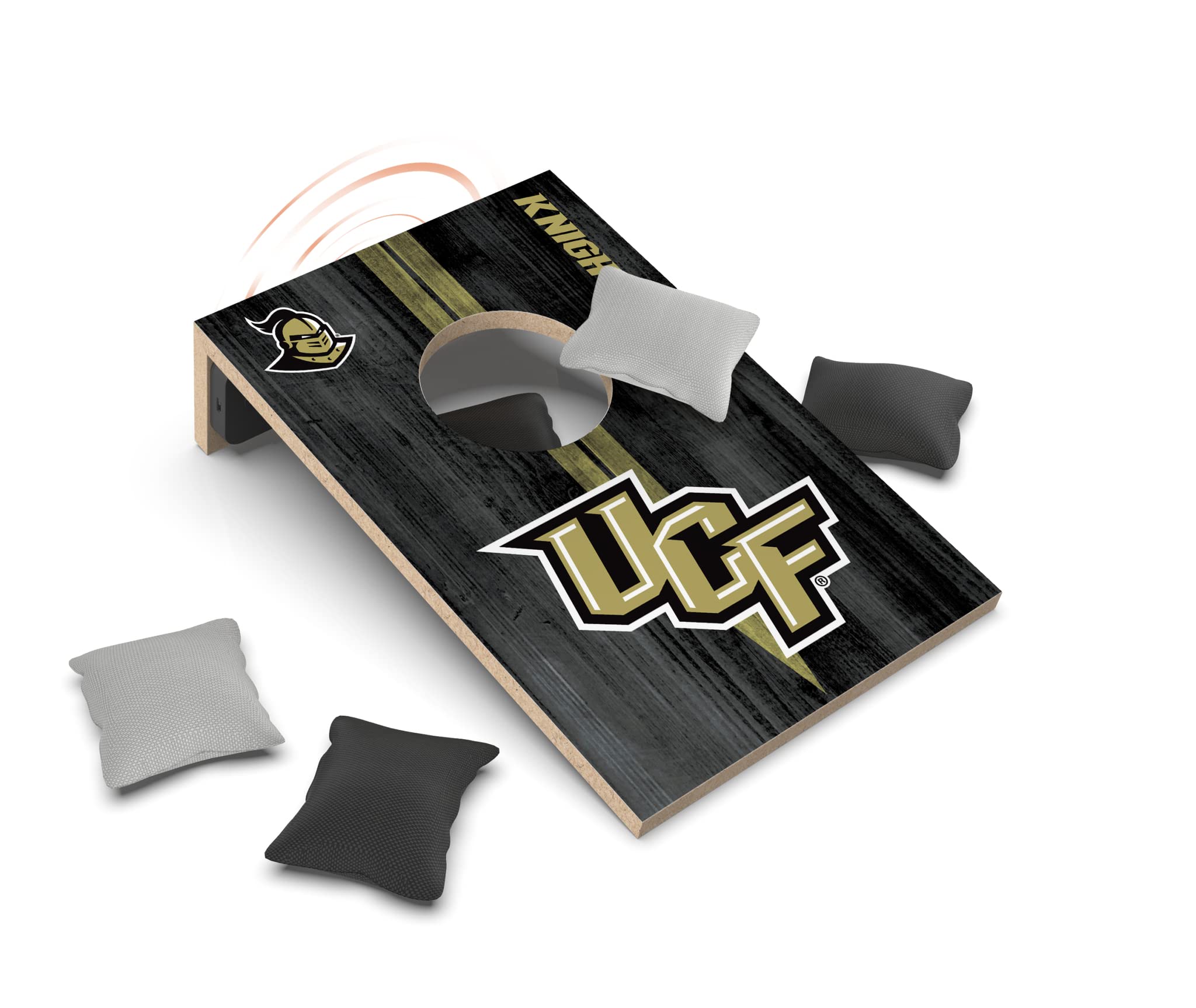 SOAR NCAA Tabletop Cornhole Game and Bluetooth Speaker, UCF Knights