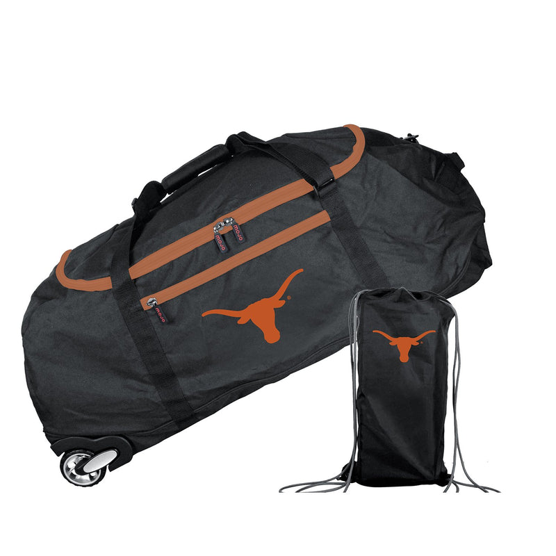 NCAA Texas Longhorns Crusader Collapsible Duffel, 36-inches