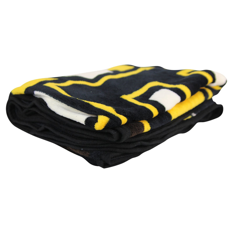 NHL Breakaway Super Soft Plush Throw Blanket (Boston Bruins)