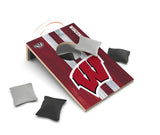 SOAR NCAA Tabletop Cornhole Game and Bluetooth Speaker, Wisconsin Badgers