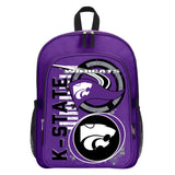 Kansas State Wildcats "Accelerator" Backpack & Lunch Kit Set, 16" x 5.5" x 12"