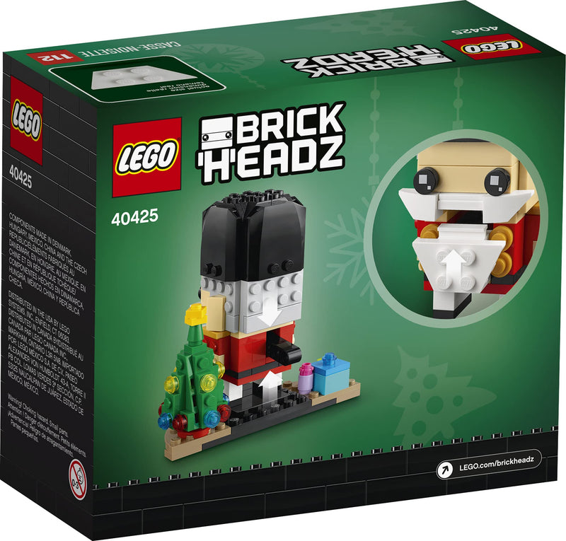 LEGO BrickHeadz Nutcracker 40425 Building Kit (180 Pieces)