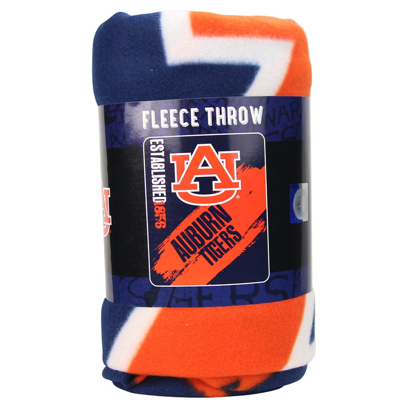 Northwest NCAA Collegiate School Logo Fleece Blanket (Auburn Tigers)