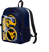 Northwest Licensed NCAA Accelerator Combo includes Backpack and Lunch Bag (West Virginia Mountaineers)