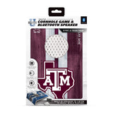 SOAR NCAA Tabletop Cornhole Game and Bluetooth Speaker, Texas A&M Aggies