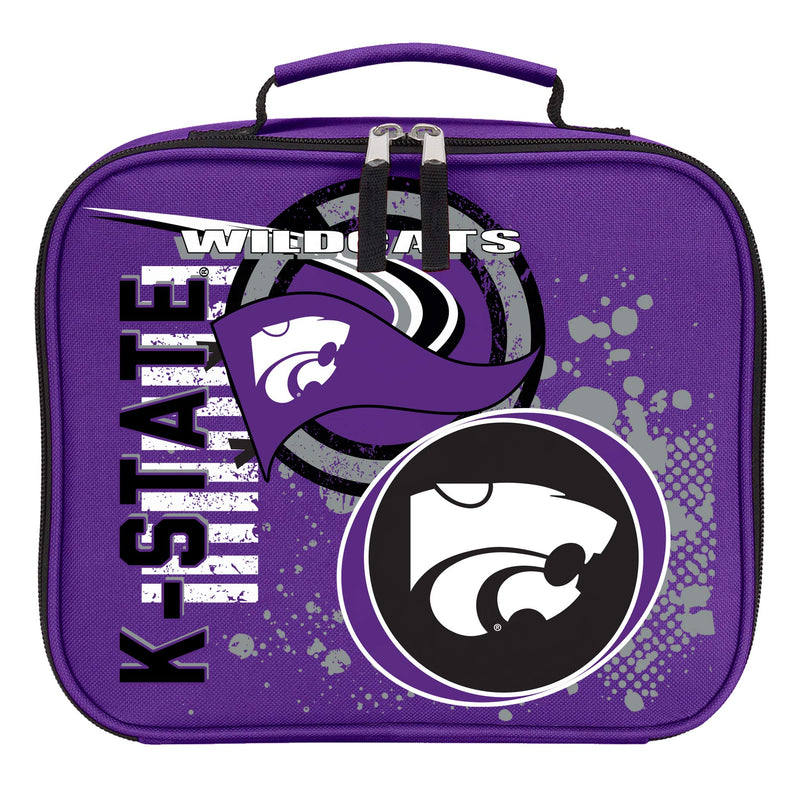 Kansas State Wildcats "Accelerator" Backpack & Lunch Kit Set, 16" x 5.5" x 12"