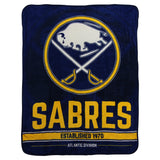 NHL Breakaway Super Soft Plush Throw Blanket (Buffalo Sabres)