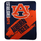 Northwest NCAA Collegiate School Logo Fleece Blanket (Auburn Tigers)