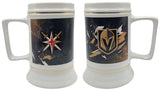 Licensed NHL "Fierce" Style Beer Stein Drinking Mug, 28oz (Vegas Golden Knights)