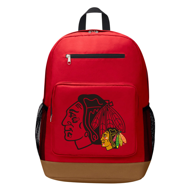 Northwest Chicago Blackhawks NHL Playmaker Backpack, 18" x 5" x 13"