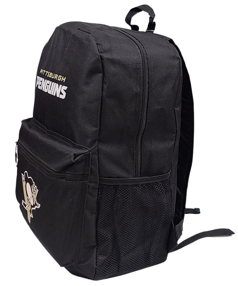 Northwest Licensed NHL Sprint Backpack, 18" x 12" x 6.5" (Pittsburgh Penguins)