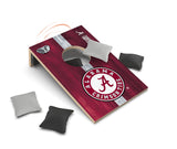 SOAR NCAA Tabletop Cornhole Game and Bluetooth Speaker, Alabama Crimson Tide