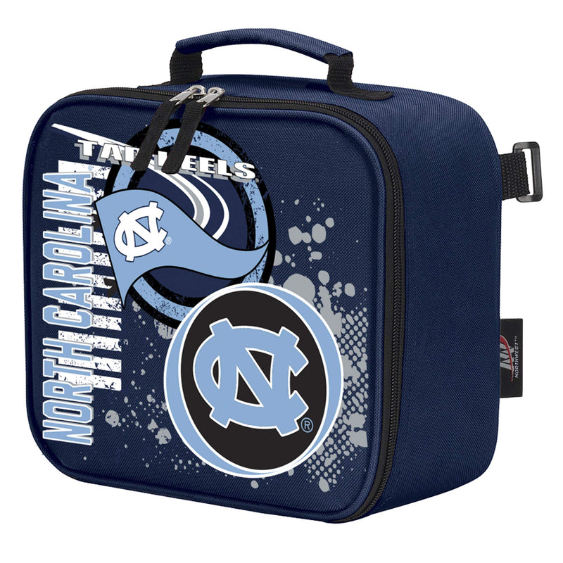 UNC Tar Heels "Accelerator" Backpack & Lunch Kit Set, 16" x 9.5" x 12"