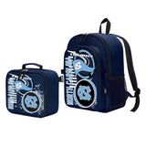 UNC Tar Heels "Accelerator" Backpack & Lunch Kit Set, 16" x 9.5" x 12"