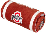 The Northwest Company NCAA Ohio State Buckeyes Comfort Towel with Foam Pillow, 32" x 64", Cycle