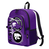 Kansas State Wildcats "Accelerator" Backpack & Lunch Kit Set, 16" x 5.5" x 12"