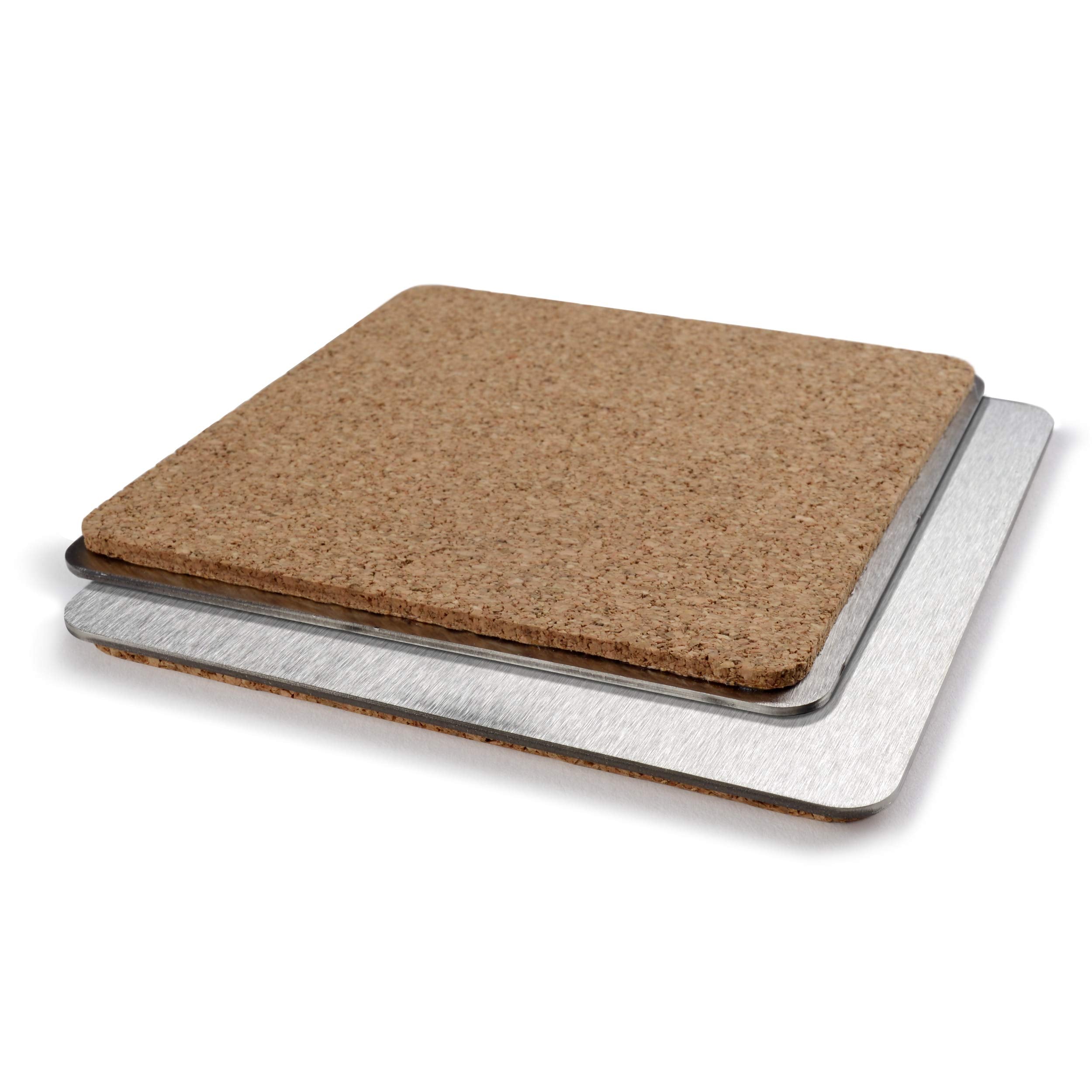 Universal #1 Dad Boaster Stainless Steel Coaster Set of 4