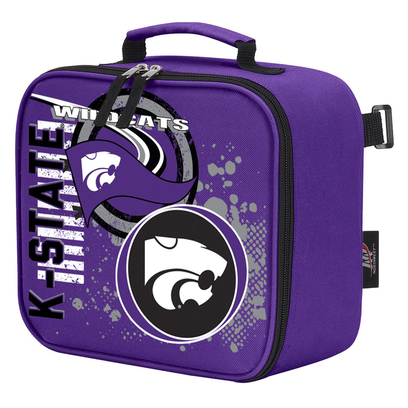 Kansas State Wildcats "Accelerator" Backpack & Lunch Kit Set, 16" x 5.5" x 12"