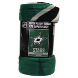 NHL Breakaway Super Soft Plush Throw Blanket (Dallas Stars)