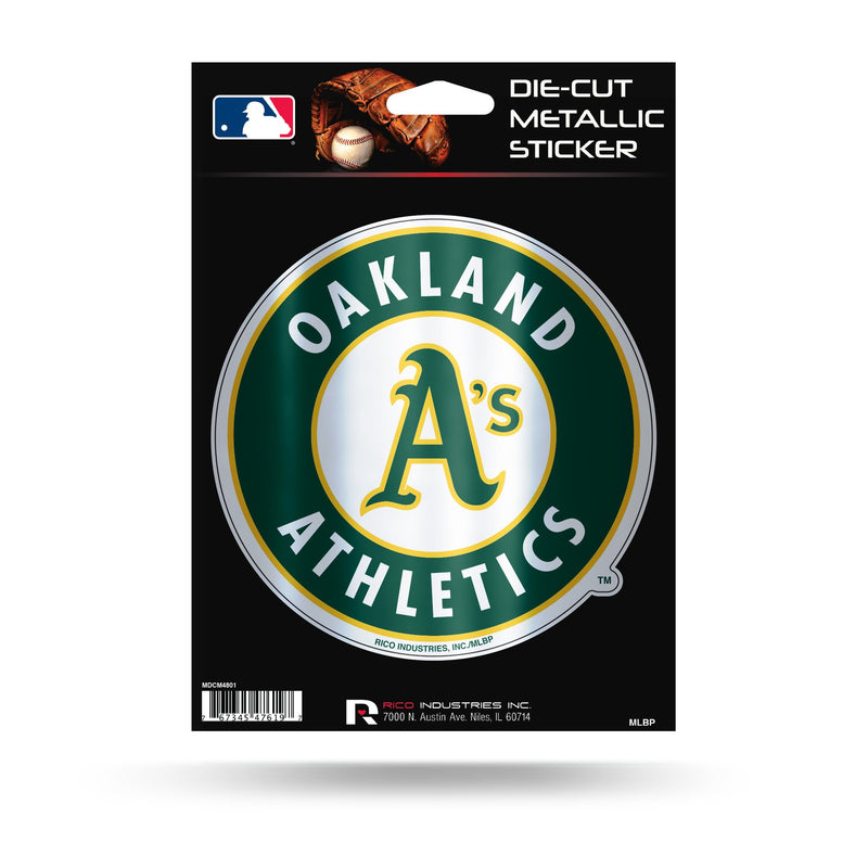 Rico Industries Athletics Die Cut Metallic Sticker