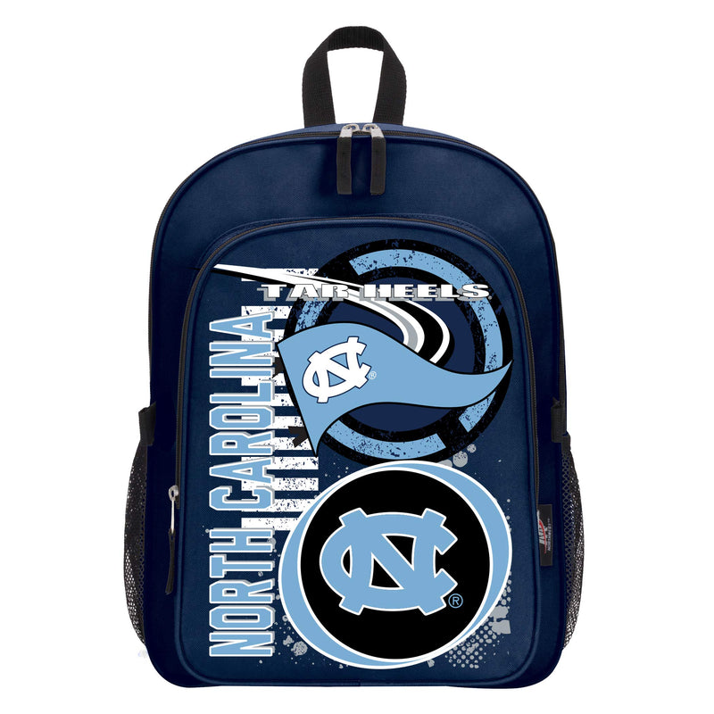 UNC Tar Heels "Accelerator" Backpack & Lunch Kit Set, 16" x 9.5" x 12"