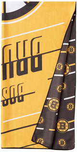 The Northwest Company NHL Boston Bruins Beach Towel & Mesh Bag Set, 32" x 64", Splitter