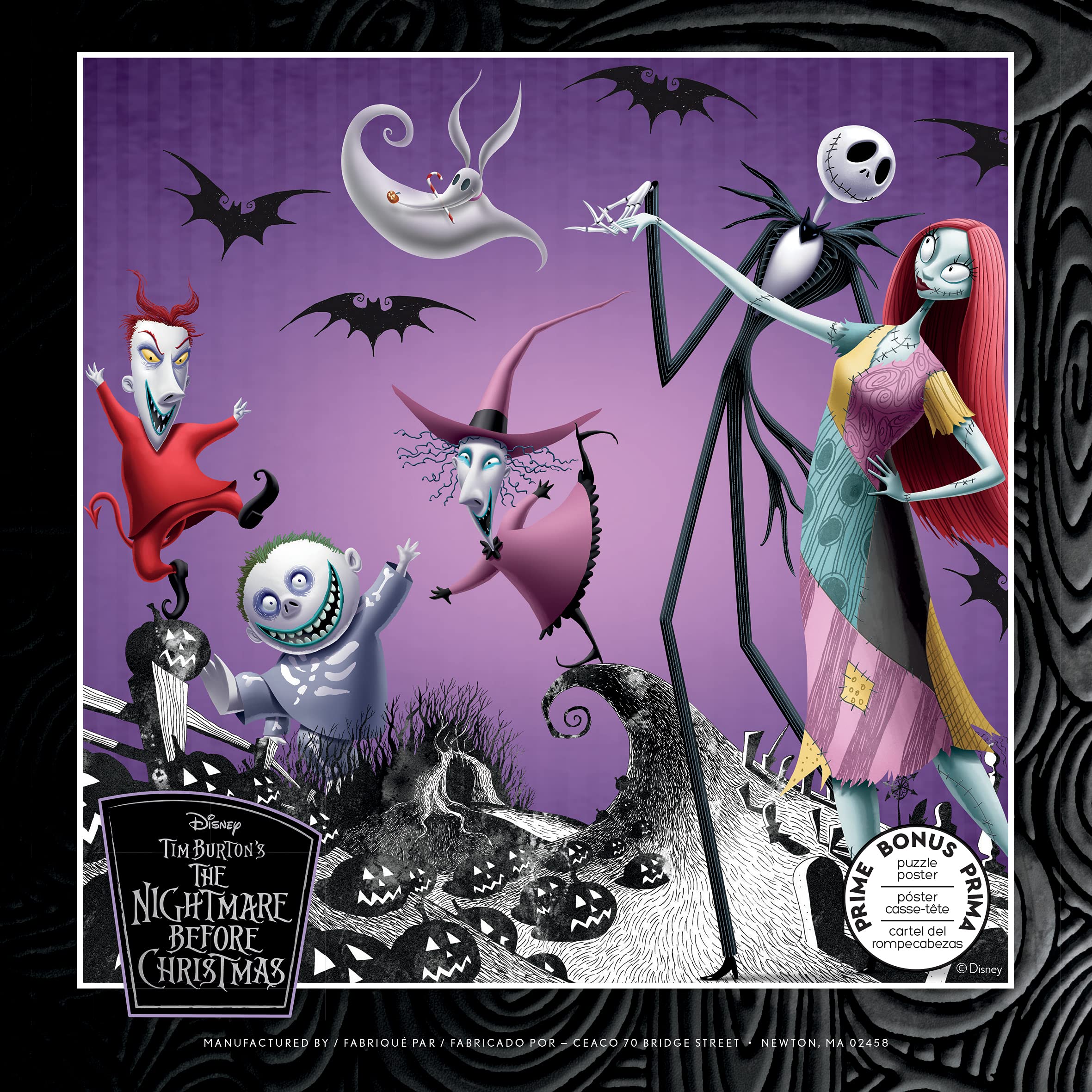 Ceaco - Disney - Nightmare Before Christmas - Let's Dance - Oversized 300 Piece Jigsaw Puzzle