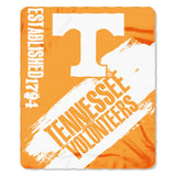 Northwest NCAA Tennessee Volunteers Unisex-Adult Fleece Throw Blanket, 50" x 60", Painted