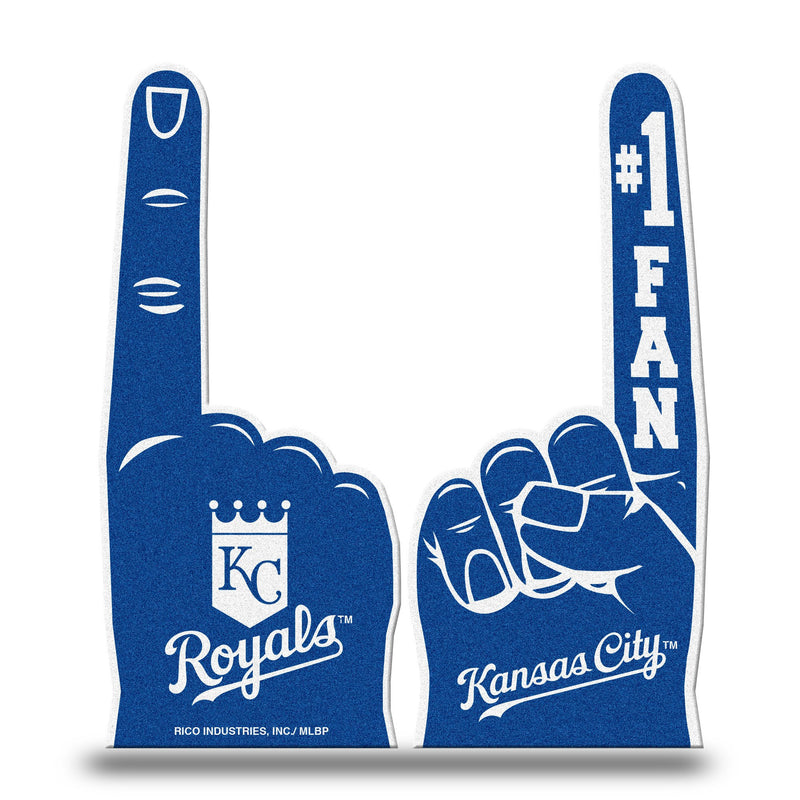 Rico Industries MLB Kansas City Royals Flat Foam Fingers