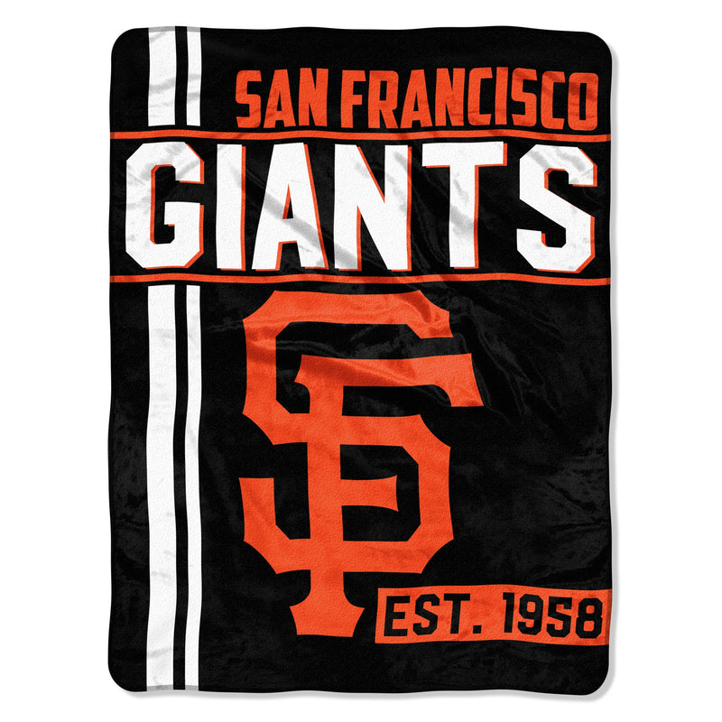 SF Giants OFFICIAL Major League Baseball, Walk Off 46x 60 Micro Raschel Throw