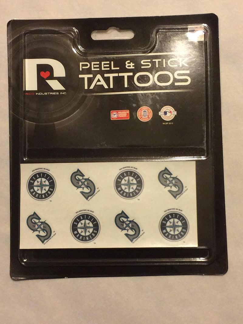 Rico MLB Seattle Mariners Tattoo Set (8 Piece)